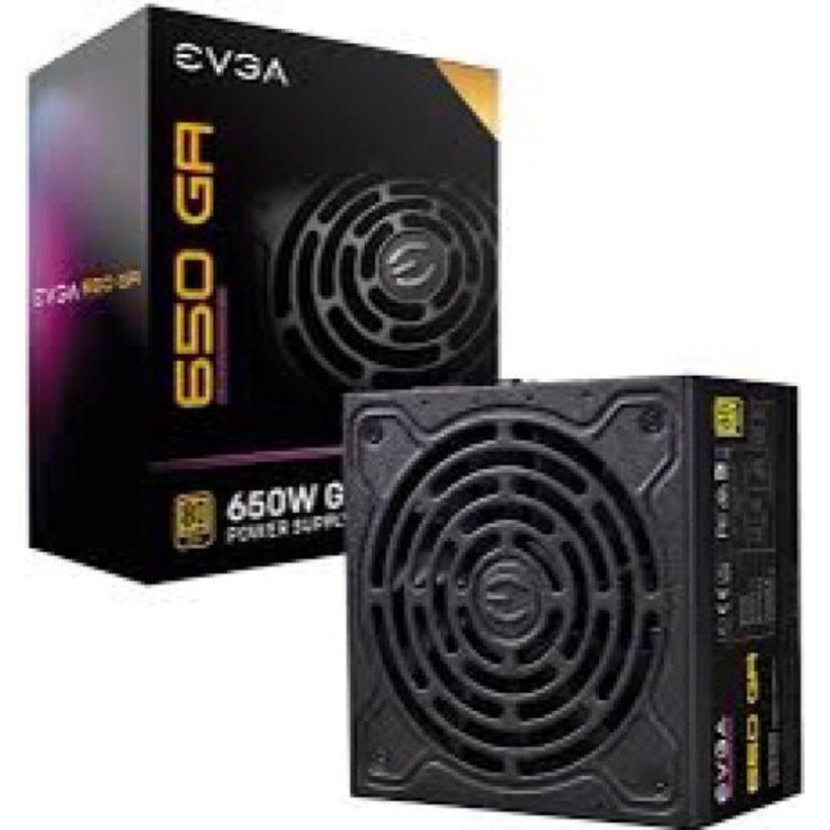EVGA SuperNOVA 650 GA, 80+ Gold 650W 十年保固 附發票