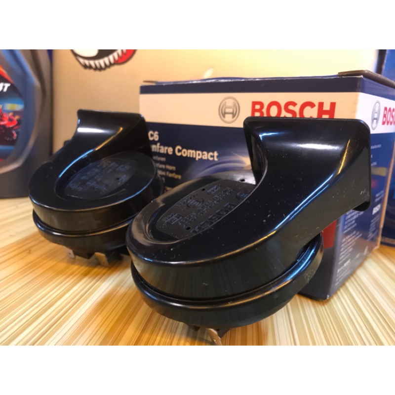 汽車喇叭 機車喇叭 Bosch EC6 高低音喇叭