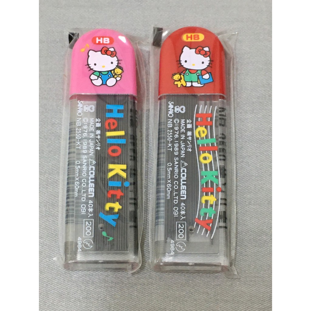 ＜采芳小舖＞Hello Kitty,凱蒂貓,三麗鷗,Sanrio,1989 自動鉛筆 筆芯4