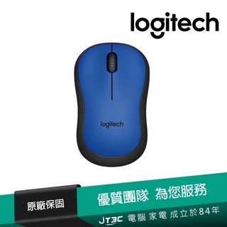 Logitech 羅技 M221 SILENT 靜音無線滑鼠 藍【JT3C】