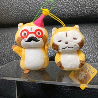 日本正版景品/日空版/小浣熊娃娃/小浣熊吊飾/日本小浣熊娃娃