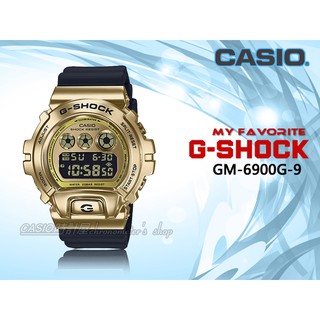 CASIO 時計屋 手錶專賣店 GM-6900G-9 G-SHOCK 街頭 電子錶 防水200米 GM-6900G