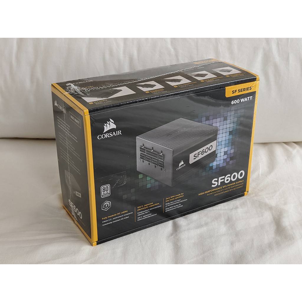 [全新] 海盜船 Corsair SF600 Platinum 80Plus 白金牌 電源供應器