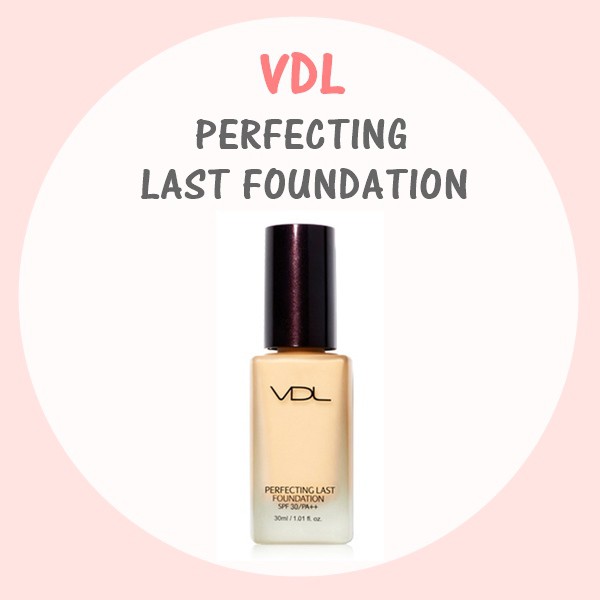 VDL Perfecting Last Foundation完美持久粉底液30ML 平價版雅詩蘭黛粉持久