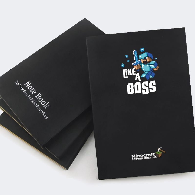 我的世界筆記本學生記事本minecraft Boss 末影人苦力怕高質量記事本學生文具生日禮物電玩周邊 蝦皮購物
