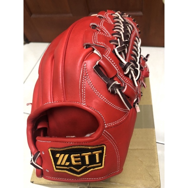 Zett Pro Model 金標12吋台製硬式壘/棒球內野手套 附手套袋