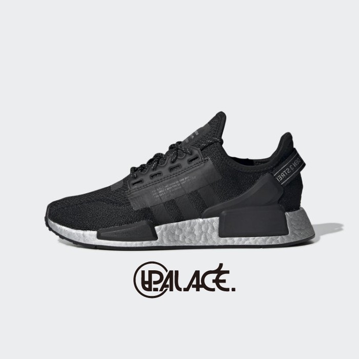 【ADIDAS】Original NMD_R1V2 黑銀 女鞋 BOOST 緩震 運動鞋 訂價5690 FW5449