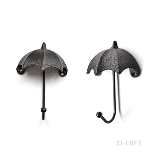 工業風 鑄鐵雨傘造型掛勾 壁掛鐵勾 裝飾鐵掛勾 創意衣帽架 壁掛 鑰匙架 掛包勾 玄關掛勾 掛鉤 收納設計師的最愛