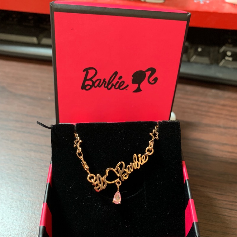 專櫃 正品 Barbie 芭比 飾品 手鍊 字母鍊 玫瑰金 情人節禮物 生日禮物 聖誕 交換禮物