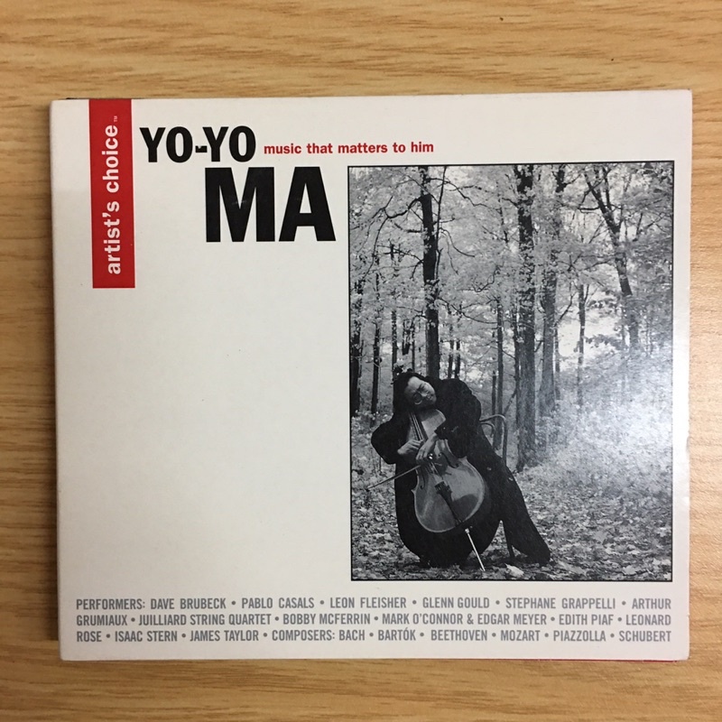 2001年 國外帶回物 絕版CD 馬友友 YO-YO MA 星巴克發行 授權音樂 精選系列 美國印製 保正真品