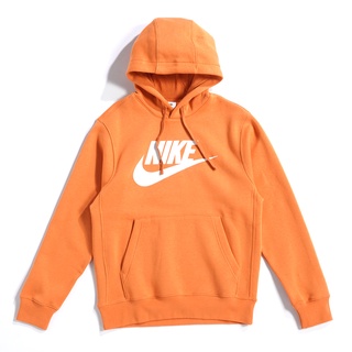 NIKE AS M NSW CLUB HOODIE PO BB GX 男款 長袖上衣 帽T BV2974-808 橘紅色