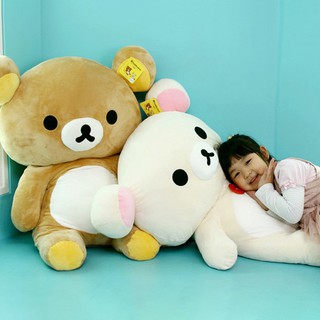 SX080121✦ Rilakkuma 拉拉熊懶懶熊大玩偶超大娃娃抱枕躺枕玩偶韓國代購女友女生情人節禮物生日禮物
