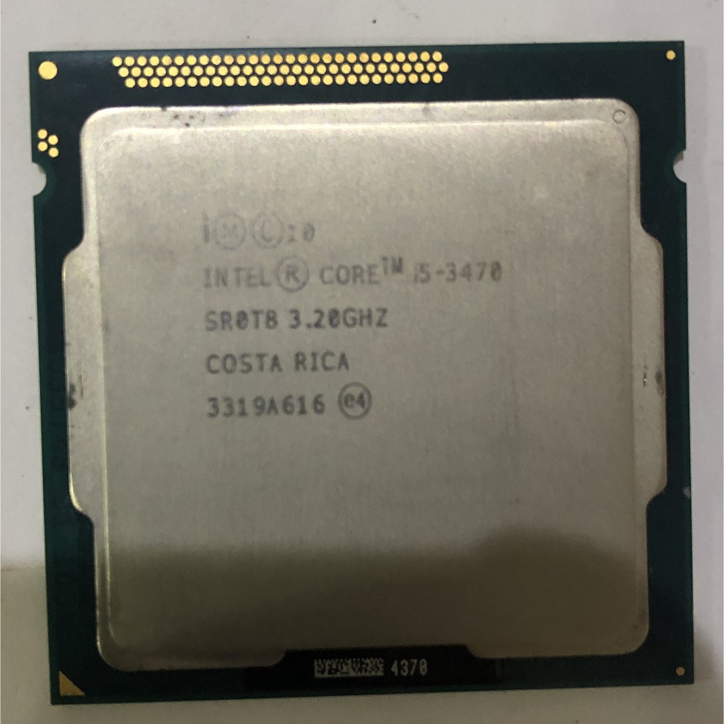 二手良品 INTEL i5 3470 +2400 CPU 處理器 LGA 1155 三代