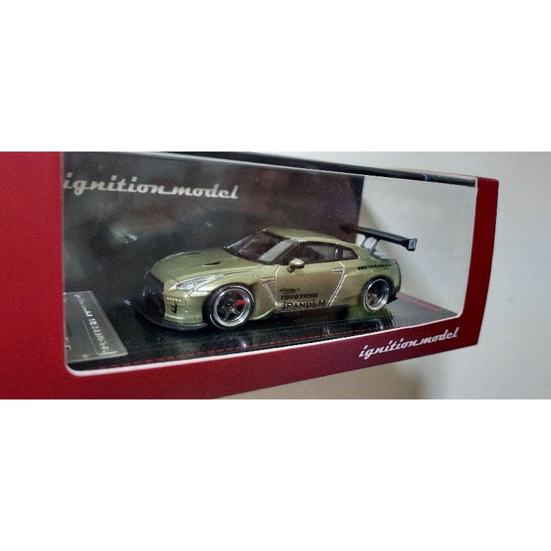 1/64 Ignition model tarmac ig GTR R35 東瀛戰神 金屬綠