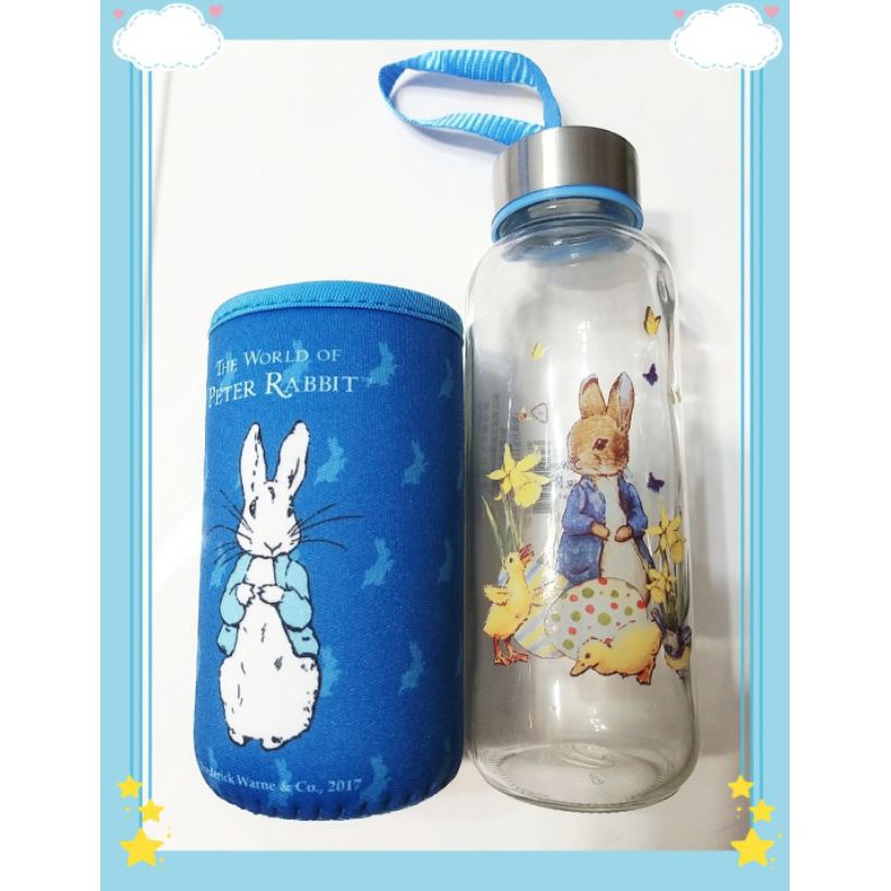 💙彼得兔💙Peter Rabbit彩蛋小兔隨行杯 水瓶 比得兔 玻璃瓶【聖誕禮物】