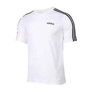 Adidas E 3S Tee 男女 情侶款 基本款 短Tee 白色 Du0441[Q1現貨]