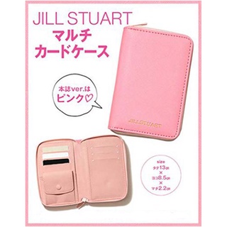 wbar☆日本JILL STUART 粉色多功能錢包 卡包 皮夾 收納包 零錢包