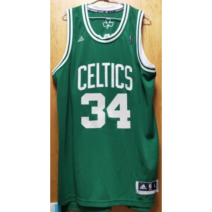 二手 ADIDAS NBA Boston Celtics Pierce 真理 The Truth 皮爾斯 冠軍 球衣 L