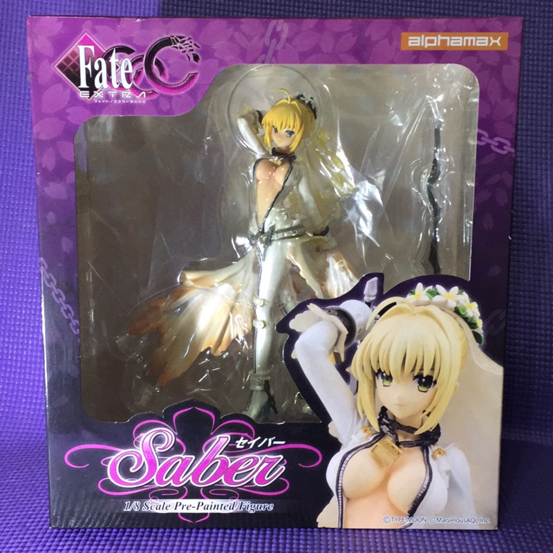 巨無霸公仔 Fate 白賽巴 SABER 婚紗禮服 1/8