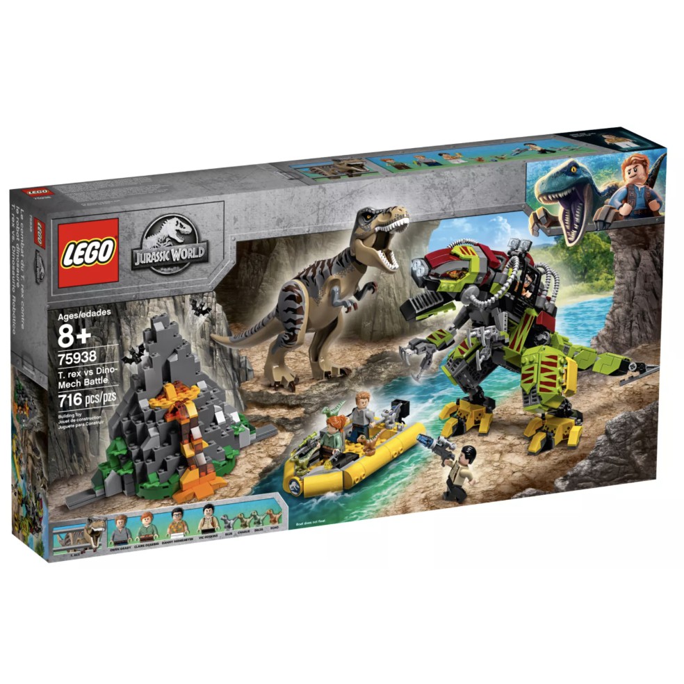 【ToyDreams】LEGO樂高 侏羅紀公園 75938 T. rex vs Dino-Mech Battle