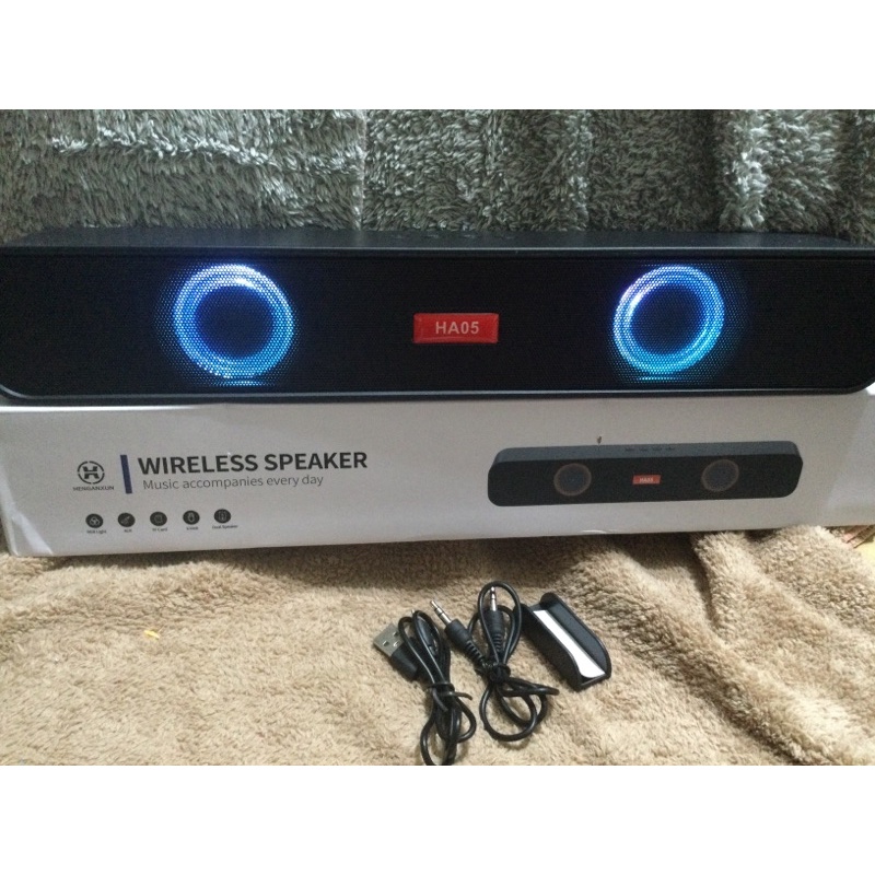 質感智能音箱  Wireless Speaker HA05 雙喇叭藍芽音箱 桌上型質感藍芽喇叭 藍芽音箱