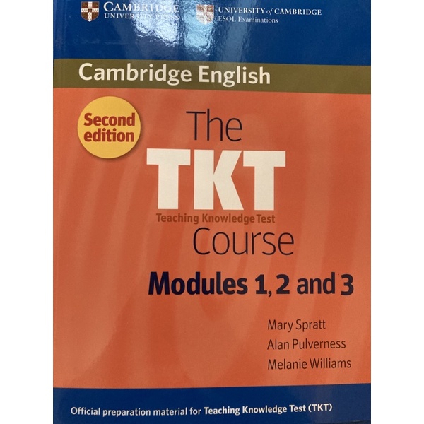 劍橋官方英語教師認證備考書 The TKT Course Modules 1, 2 and 3