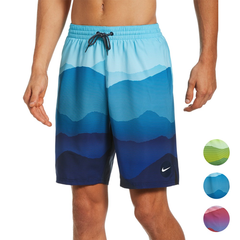 出清 NIKE LANDSCAPE 成人男九吋海灘褲 沙灘褲 衝浪褲 短褲 DRI-FIT NESSB528