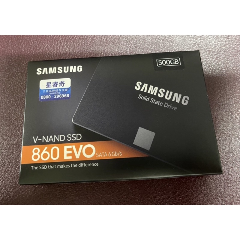 三星 SAMSUNG 860 EVO SATA SSD 500G MZ-76E500BW