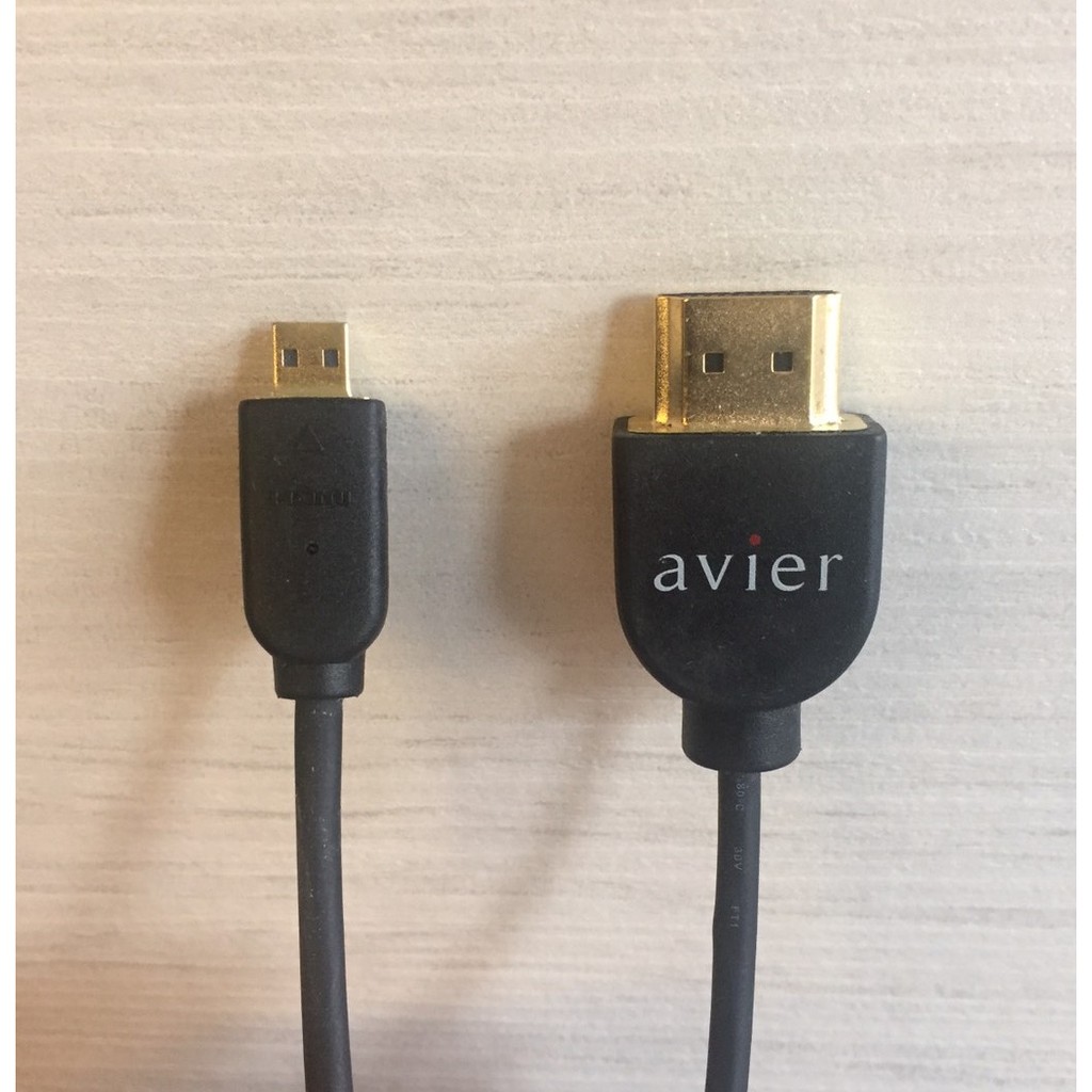 【特殊規格】avier micro HDMI 傳輸線