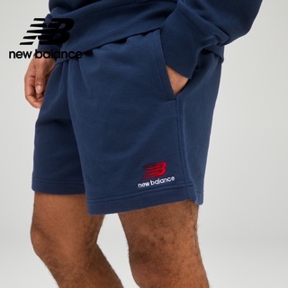 New Balance棉質短褲－藍色