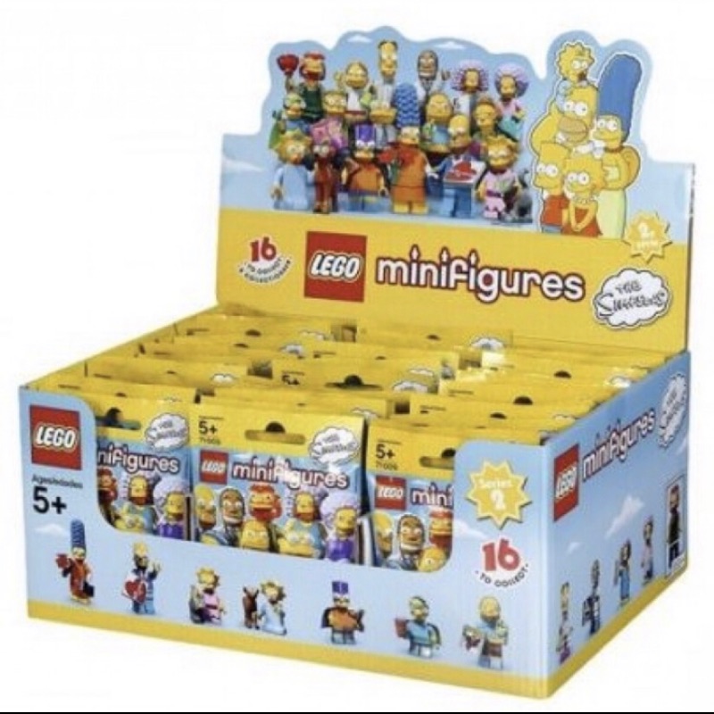 LEGO 樂高 71009 minifigures 辛普森系列 辛普森2 整箱60包 無原箱