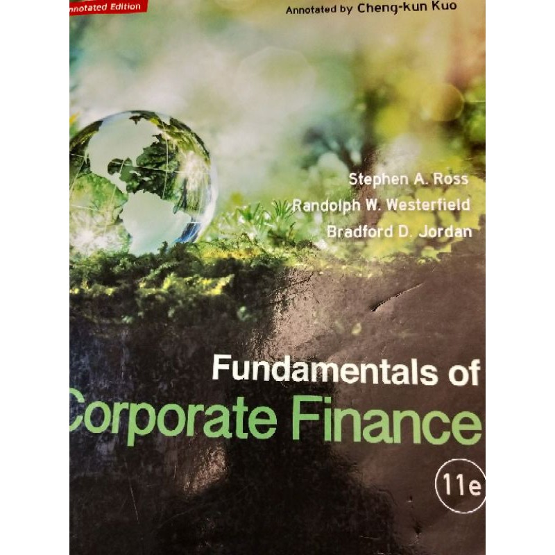 Fundamentals of Corporate Finance/11版/財務管理/原文書