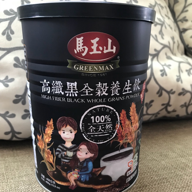 馬玉山高纖黑全穀養生飲450g 效期2022 02 10 蝦皮購物