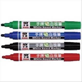 [豆豆購物] SDI 手牌 S500 環保白板筆 四色
