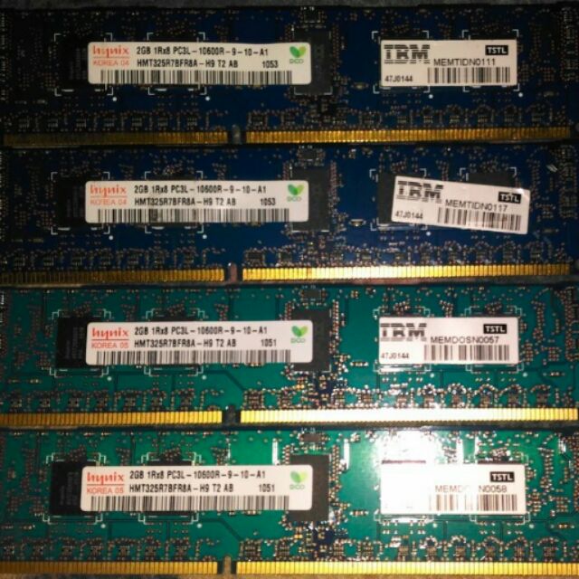 DDR3-1333 2GB 伺服器 ECC REG 記憶體2RX8 PC3-10600R , X79, E5-2670