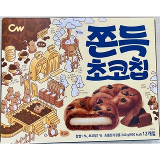 【AMICO】韓國CW可可豆風味麻薯餅 韓國 CW 可可豆 麻糬餅 巧克力麻薯餅