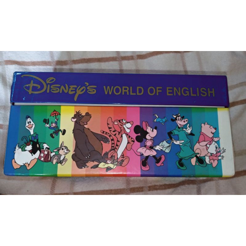 Disney's world of English 磁條讀卡機 字卡