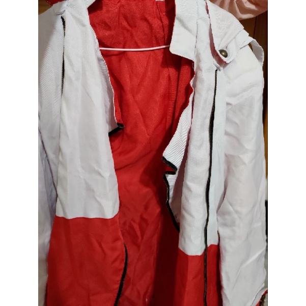 刺客教條經典款紅白外套cosplay