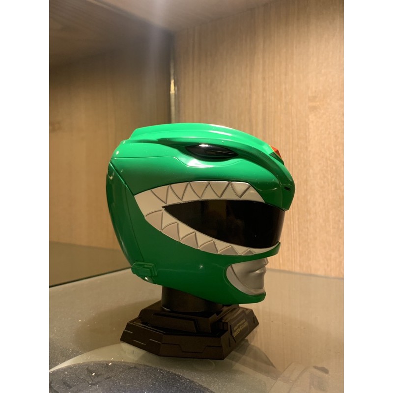 全新正版 現貨在台 金剛戰士 power rangers 大明 綠衣 綠色 頭盔 頭像 頭雕 1/4 25週年 紅衣