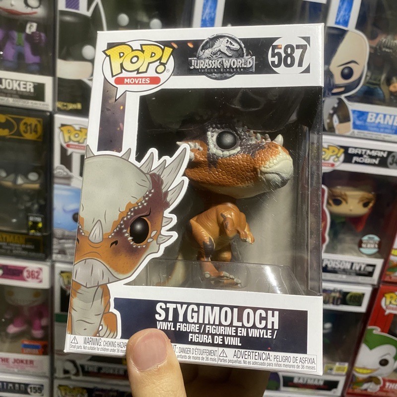 [李大] 正版現貨 Funko POP 侏羅紀世界 冥河龍 侏羅紀公園 恐龍 Stygimoloch #587
