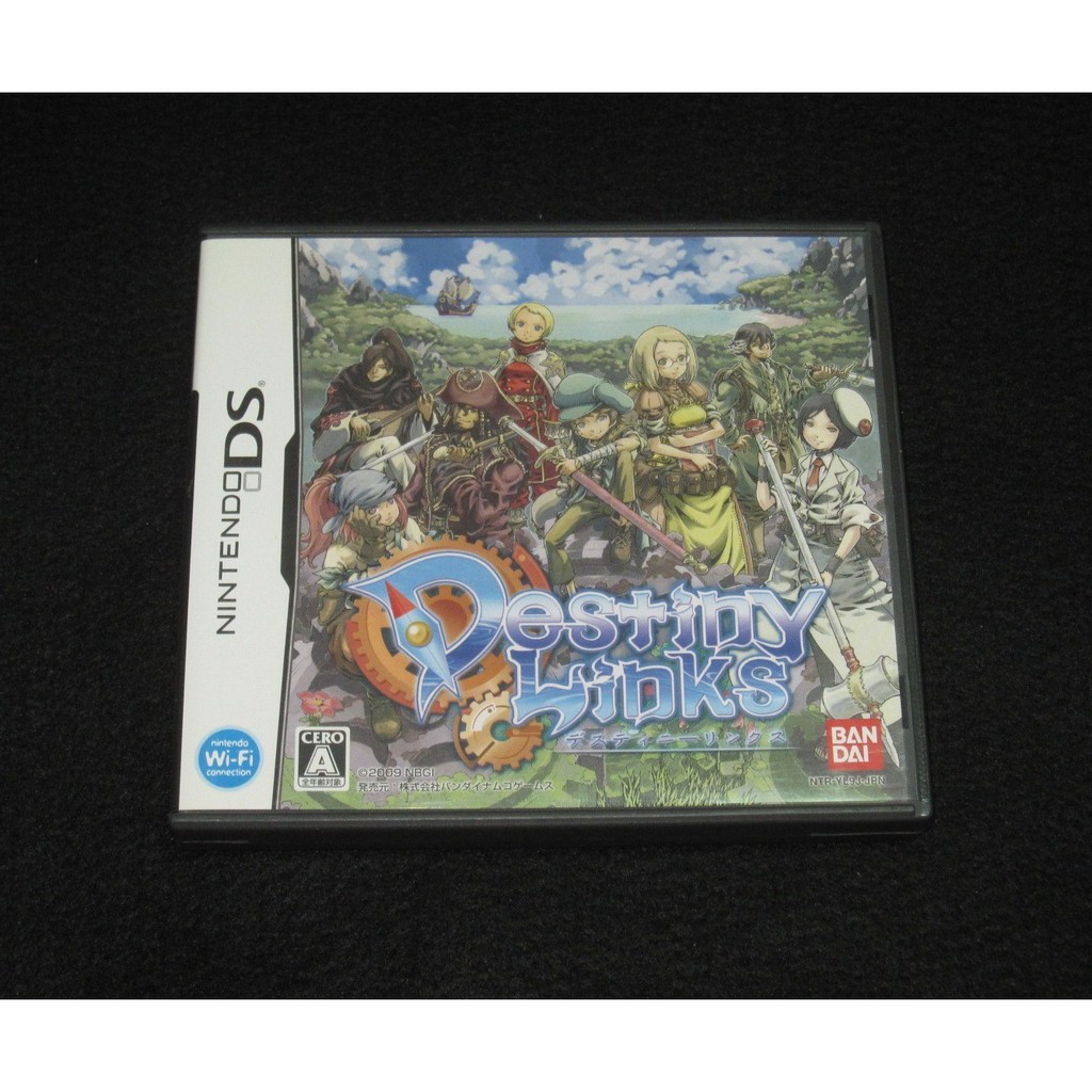 遊戲達人nds原裝日版 Destiny Links 命運連接日初版純日版 盒書完整品動作rpg 值得收藏 蝦皮購物