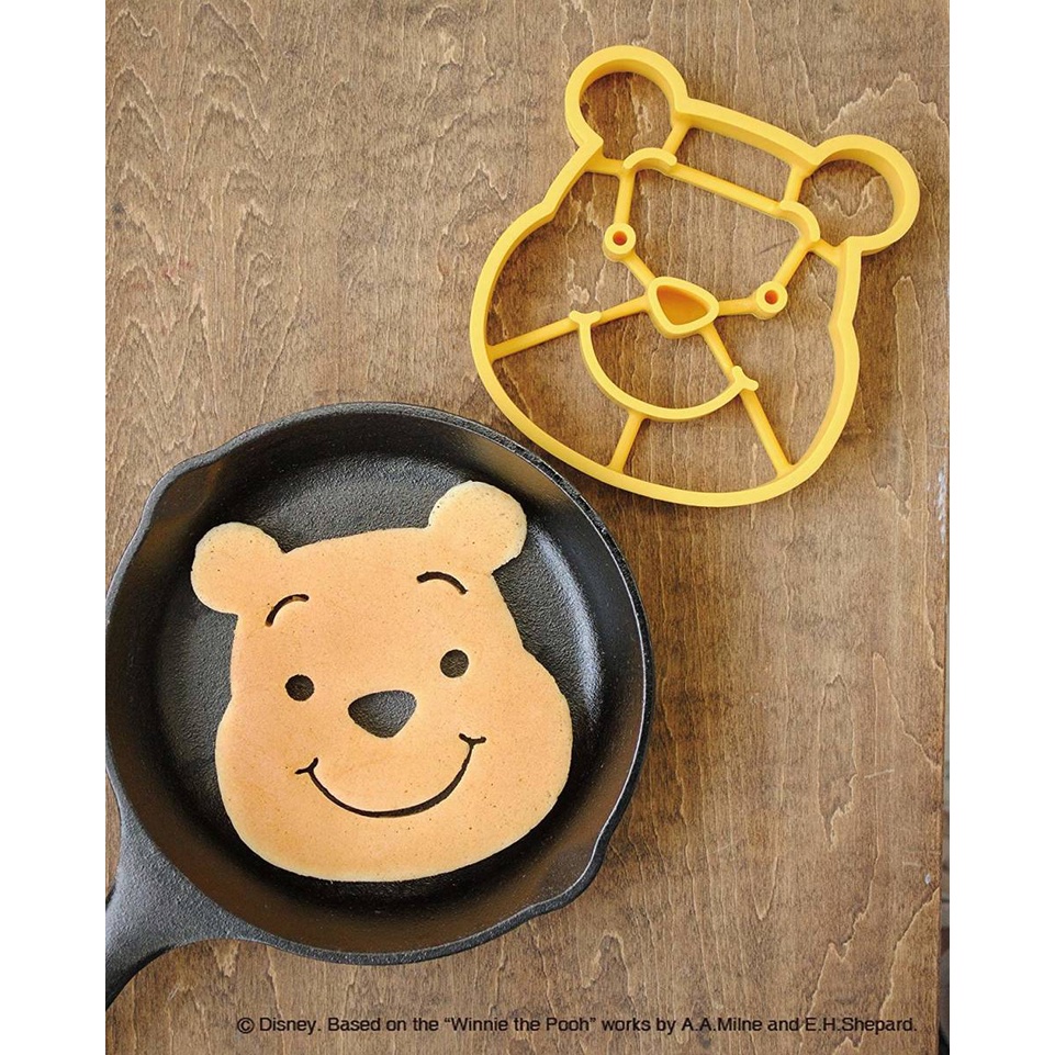 現貨 日本 米奇 小熊維尼 笑臉 卡通 矽膠模具 烘焙模具 鬆餅 壓模 蛋 早餐 模具 迪士尼 蛋糕矽膠模具 日本進口