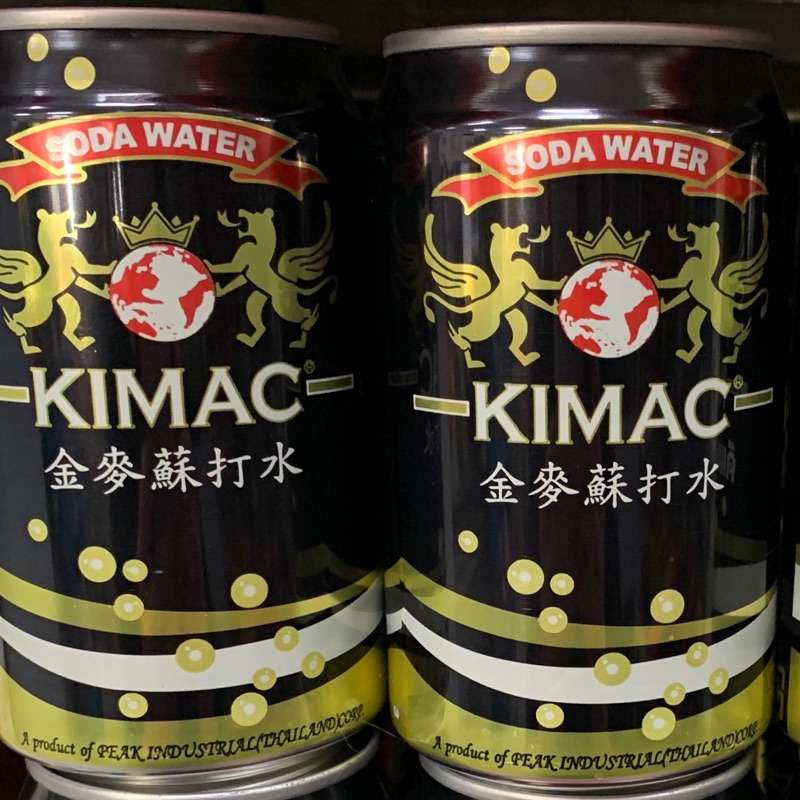 KIMAC金麥蘇打水 Soda water 330ml
