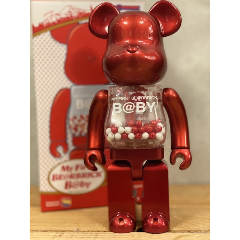 BE@RBRICK MY FIRST B@BY 400% SJ50 紅千秋 新加坡限定