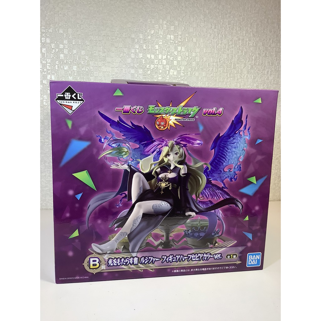 【烏力烏力屋】 日版　 BANDAI　一番賞　怪物彈珠　路西法　B賞