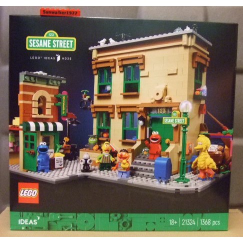 【積木2010】樂高Lego- IDEAS 全新未拆 21324 123芝麻街 (123 Sesame Street)