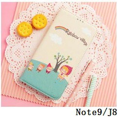 韓國彩繪皮套D152-6 三星 Note9 J8 A60 A40s A70 A20 手機殼手機套保護殼保護套軟殼
