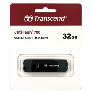 【中將3C】Transcend創見 JetFlash 700 32GB USB 3.1 隨身碟 TS32GJF700
