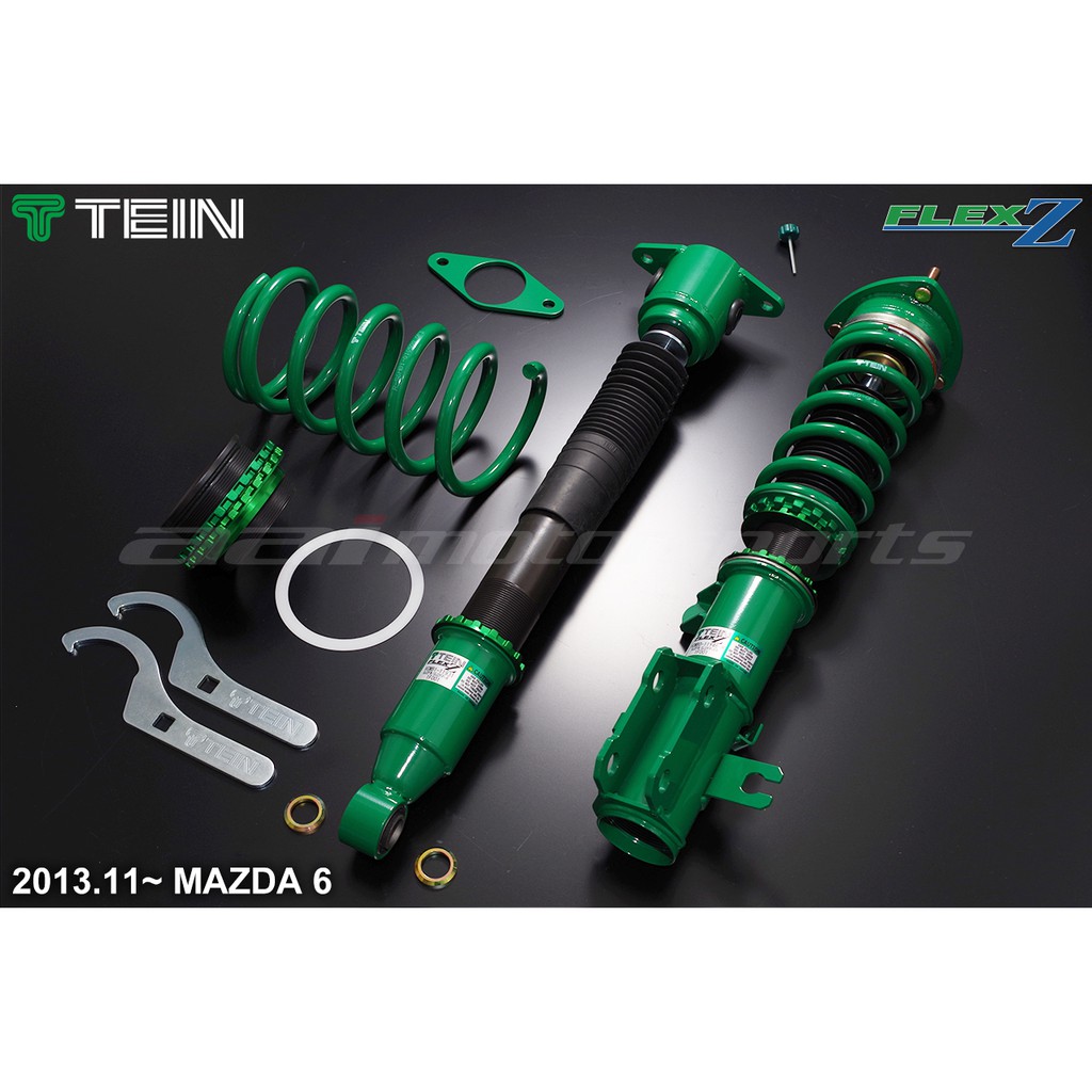 TEIN FLEX Z 13+ MAZDA 6 2.2 / 2.0 GJ5FW 高低可調避震器組