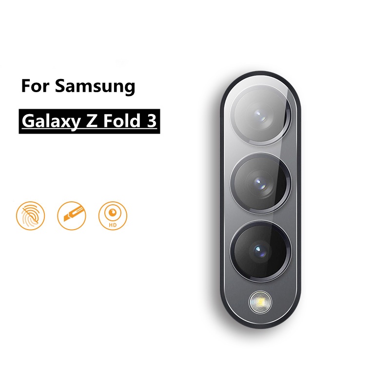 【適用於】Samsung三星Z Fold3鏡頭鋼化貼 防刮耐磨鏡頭貼 鏡頭膜 galaxy z fold3鏡頭保護貼膜